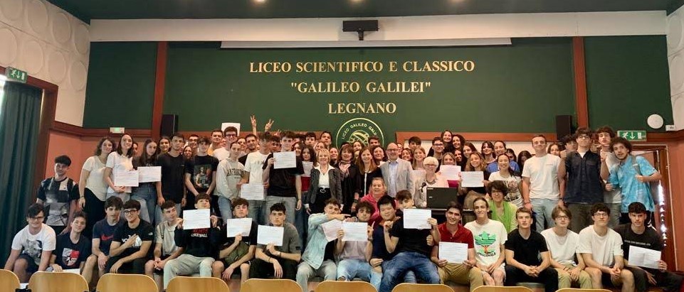 Consegna degli attestati del Liceo Potenziato in Matematica